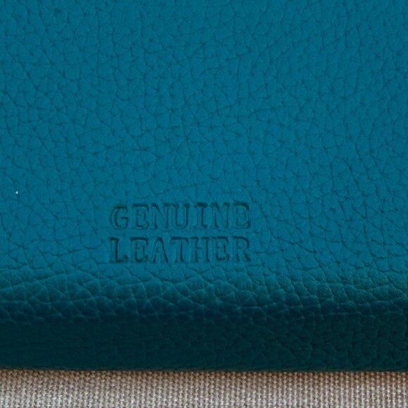 Giani Bernini Genuine Leather Wallet Teal - Picture 4 of 11